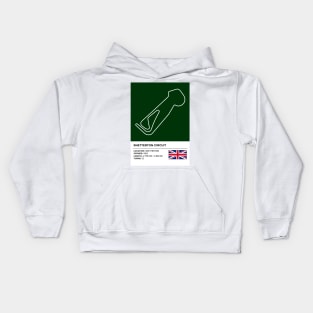 Snetterton Circuit [info] Kids Hoodie